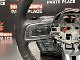2015 FORD MUSTANG GT AUTO STEERING WHEEL W PADDLE SHIFTERS OEM #749