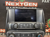 2019 CHEVY SILVERADO 2500 RADIO CONTROL UNIT CLIMATE CONTROL 84199205 84540933 OEM #1198