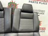 2013 FORD MUSTANG GT REAR SEATS OEM #371