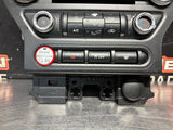 2017 FORD MUSTANG GT RADIO FACE PLATE / CLIMATE CONTROL PANEL OEM #1378