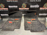2012 C6 CORVETTE GRAND SPORT LLOYD FRONT FLOOR MATS BLACK  #1409