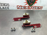 2011 FORD MUSTANG GT RH AND LH HOOD HINGES RED OEM #449