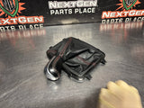 2004 PONTIAC GTO 6 SPEED MANUAL SHIFTER KNOB W BOOT & TRIM RED STITCH OEM #1438