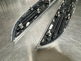 2011 FORD F350 DIESEL LH RH DRIVER PASSENGER SIDE FENDER EMBLEMS OEM #765