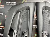 2016 FORD MUSTANG GT BLK CLOTH INTERIOR DOOR PANELS OEM #1388
