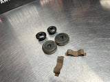 04-06 PONTIAC GTO RADIATOR RUBBER HOLD DOWN DONUTS WITH BRACKETS OEM #784