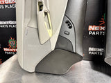 05-13 C6 CORVETTE BLCK/GREY DOOR PANELS OEM #1255