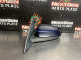 10-14 FORD MUSTANG GT LH DRIVER SIDE VIEW MIRROR KONA BLUE OEM #1581