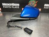 2017 FORD MUSTANG GT LH DRIVER SIDE VIEW MIRROR BLUE OEM #794