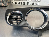 2014 MUSTANG GT CALIFORNIA SPECIAL CARBON DASH CLUSTER TRIM BEZEL OEM #393
