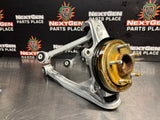 2005 C6 LR DRIVER REAR LOADED SPINDLE KNEE ASSEMBLY OEM #1030