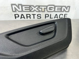 2020 MUSTANG GT RH PASSENGER SIDE FRONT SEAT ADJUSTER TRIM OEM #326