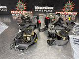 04-06 GTO FRONT & REAR SEAT BELTS LH RH LR RR PASSENGER & DRIVER SET OEM #1167