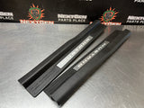 2011 FORD MUSTANG GT LH AND RH ILLUMINATED DOOR SILL TRIM SET OEM #1175