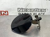 2013 FORD MUSTANG GT FUEL DOOR GAS LID TANK COVER BLACK OEM #371