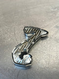 2008 FORD MUSTANG GT500 RH PASSENGER SIDE FENDER EMBLEM OEM #345