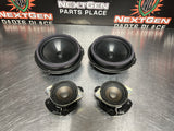 2018 FORD MUSTANG GT FRONT DOOR SPEAKERS/TWEETERS OEM #860