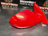 2004 PONTIAC GTO RH PASSENGER SIDE MIRROR TORRID RED OEM #1438