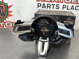 15 MUSTANG STEERING WHEEL TRIM W CONTROL BUTTONS, PADDLE SHIFTER  & HARNESS OEM #489