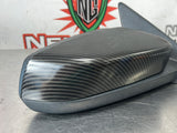2013 FORD MUSTANG GT RH PASSENGER MIRROR BLUE WITH CARBON LOOK COVER OEM #330