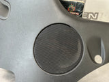 2005 C6 CORVETTE PASSENGER RH REAR QUARTER PANEL SPEAKER COVER BLACK OEM 15219452 #487