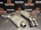 2015 CAMARO SS NPP BI MODE QUAD TIP DUAL EXHAUST MUFFLERS OEM #1450