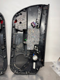 05-13 C6 CORVETTE BLCK DOOR PANELS OEM #1468