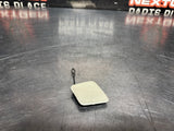 2011 CADILLAC CTS-V COUPE FRONT BUMPER TOW HOOK COVER WHITE DIAMOND OEM 25863014 #1305