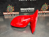 2004 PONTIAC GTO LH DRIVER SIDE MIRROR TORRID RED OEM #1438