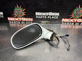 97 - 04 C5 CORVETTE DRIVER LH SIDE MIRROR WHITE OEM #1425
