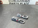 2015 FORD MUSTANG GT 5.0 EMBLEMS CHROME OEM #401