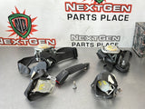 2011 FORD MUSTANG SEAT BELTS SET OF 4 OEM #481