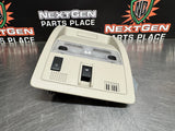 2013 GMC SIERRA 2500HD DURAMAX TAN OVERHEAD DOME LIGHT W SUNROOF OEM #800