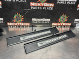 2015 FORD MUSTANG GT LH AND RH ILLUMINATED DOOR SILL TRIM SET OEM #1615