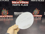 2015 FORD MUSTANG GT FUEL DOOR GAS LID TANK COVER WHITE OEM #1408