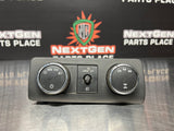 2011 CHEVY SILVERADO LTZ 2500HD HEADLIGHT TRANSFER CASE SWITCH 25810643 OEM #732