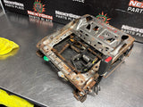 11-14 FORD MUSTANG LH DRIVER POWER SEAT TRACK OEM #1581