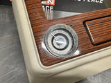 2003 CADILLAC ESCALADE DASH CLOCK WITH BEZEL OEM #767
