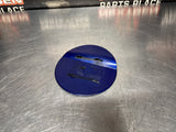 2015 FORD MUSTANG GT FUEL DOOR GAS LID TANK COVER BLUE OEM #1498