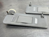 2016 CAMARO SS SUN VISORS LIGHT GREY OEM #257
