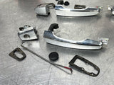08-09 PONTIAC G8 PAINTED LH RH EXTERIOR DOOR HANDLE FRONT & REAR MAVERICK SILVER METALLIC #392