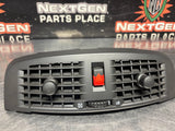 2004 CADILLAC CTS-V CENTER DASH VENT HAZARD BUTTON OEM #1467