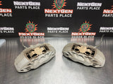 2016 FORD MUSTANG GT LF RF 4 PISTON BRAKE CALIPERS OEM #696