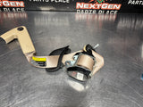 2006 C6 CORVETTE RH PASSNEGER SEAT BELT  CASHMERE OEM #1364
