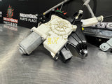 2017 FORD MUSTANG GT LH DRIVER WINDOW MOTOR REGULATOR OEM #772