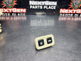 05-13 C6 CORVETTE TRUNK HATCH FUEL DOOR SWITCH BUTTON CASHMERE OEM #1364