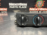 2006 FORD F250 6.0 MANUAL CLIMATE CONTROL 5C3H-19E764-AJ OEM #1263