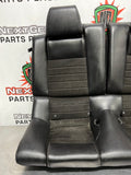 2013 FORD MUSTANG GT CALIFORNIA SPECIAL REAR LEATHER SEATS WITH SUEDE OEM #330