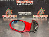 2004 PONTIAC GTO LH DRIVER SIDE MIRROR TORRID RED OEM #1306