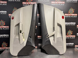 05-13 C6 CORVETTE BLCK/GREY DOOR PANELS OEM #1255